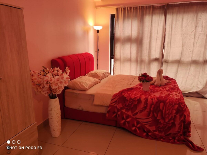 Bedroom 3, Cozy Studio unit Cyberjaya WiFi Free parking, Sepang