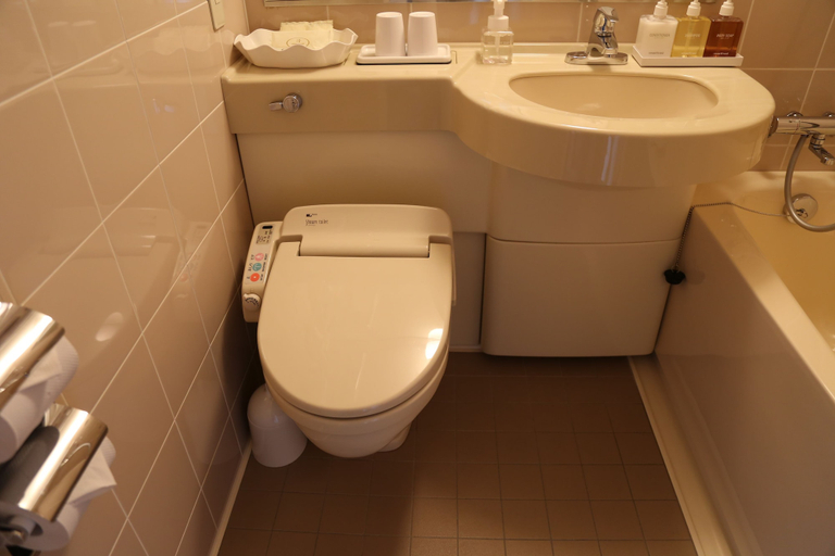 Bathroom 2, Sun Members Kyoto-Saga, Kyoto