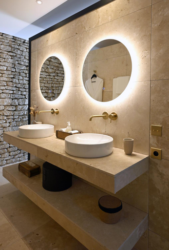 Bathroom 2, La Suite Gordes, Vaucluse