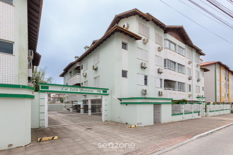 Exterior, Apto 2Qts a 650m da praia no centrinho LIB203, Florianopolis