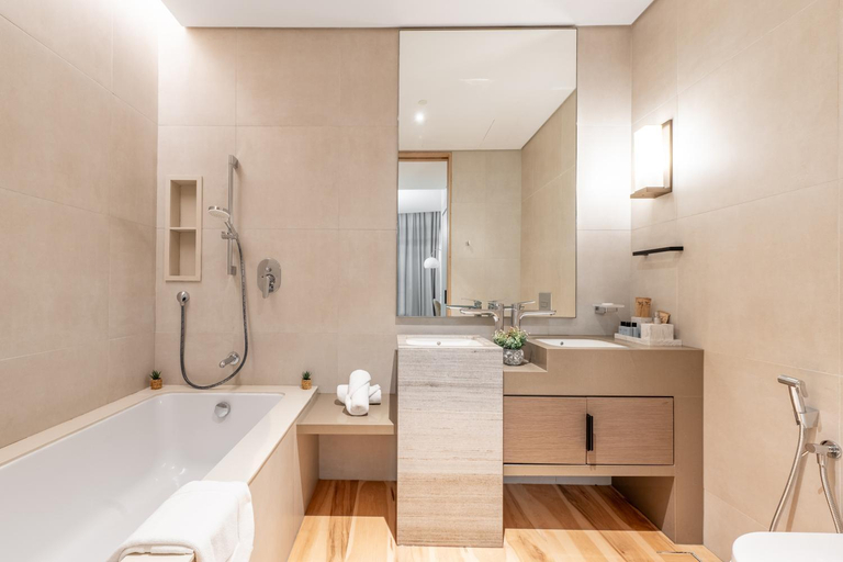 Bathroom, Address Beach Residences, Dubai