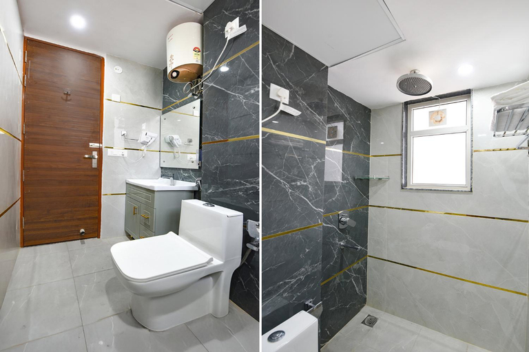 Bathroom 4, Fabhotel Sk Residency, Gurgaon