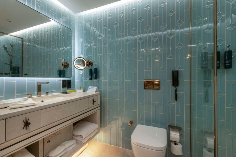 Bathroom 3, Hilton Istanbul Bosphorus Hotel, Beşiktaş