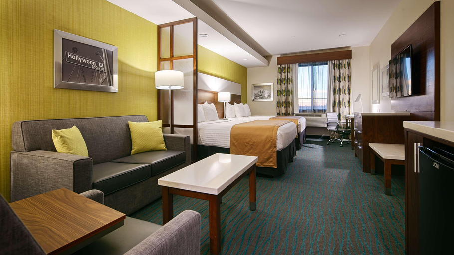 Bedroom 3, Best Western Plus Gardena Inn & Suites, Los Angeles