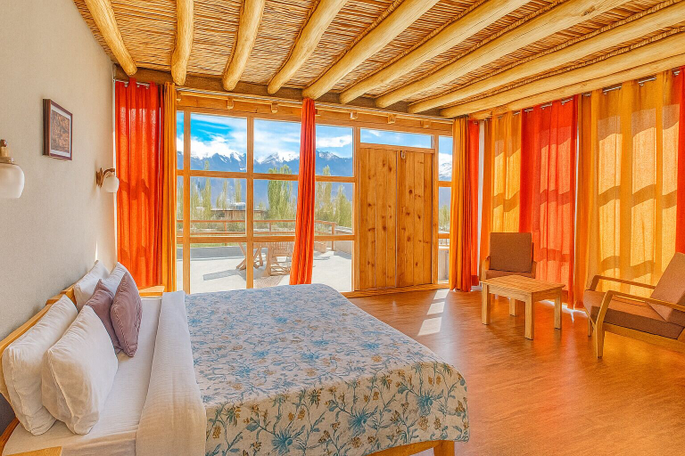 Bedroom 2, Nubra Ecolodge, Leh