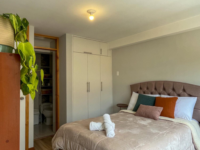 Bedroom 2, Apartamento con Plantas en Cusco, Cusco