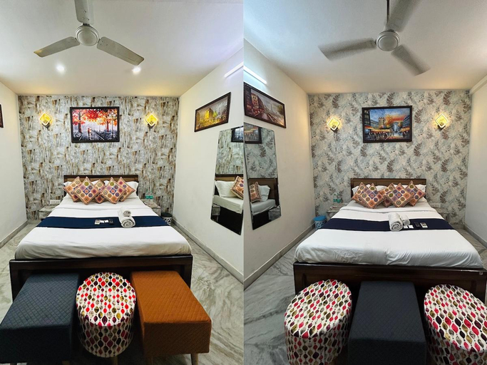 Bedroom 2, Hotel Midtown, Delhi