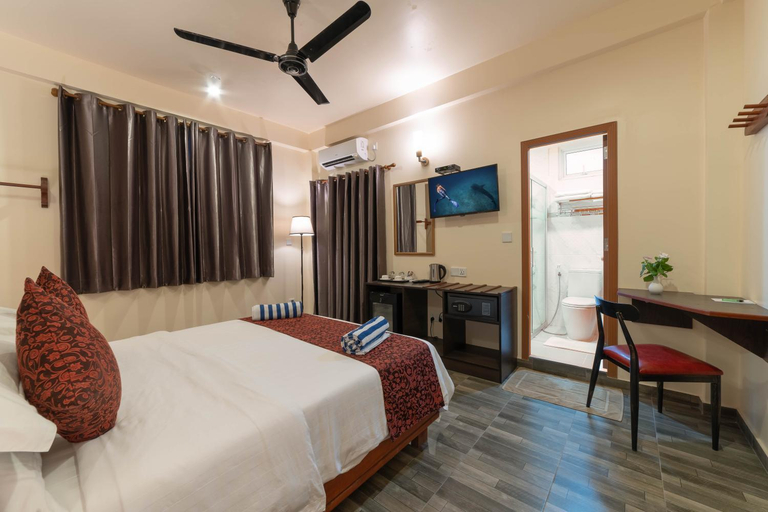 Bedroom, Paguro Beach Hotel, North Ari Atoll