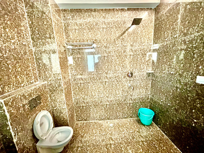 Bathroom 3, Hotel Pushpanjali, Delhi