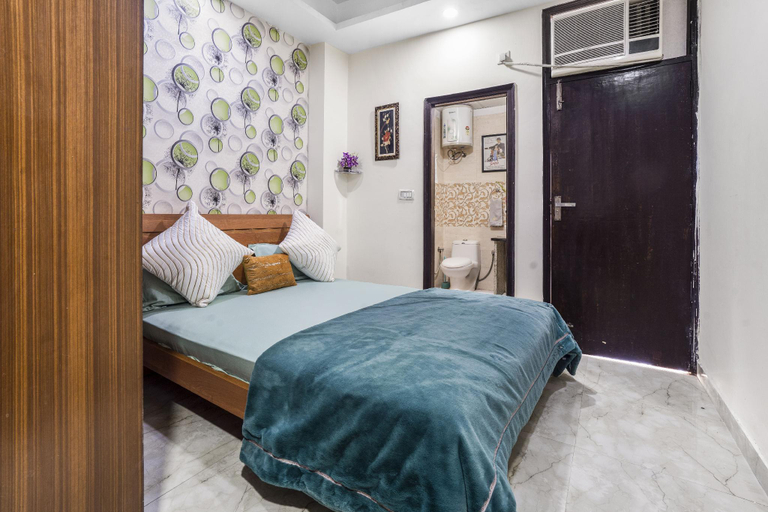 Bedroom 2, Homlee Divya Apt Vaishali 2 bhk with kitchen, Gautam Buddha Nagar