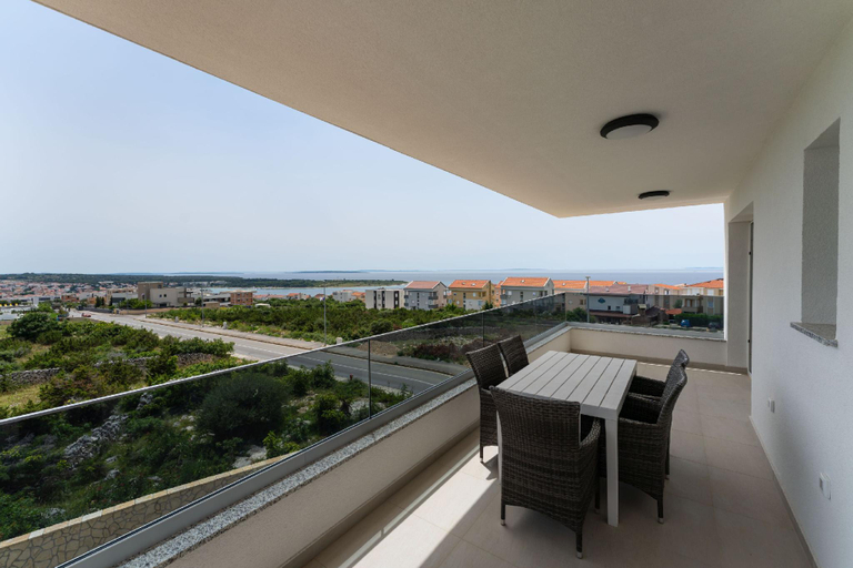 Balcony/terrace 4, Deluxe Apartment Rita 10, Novalja