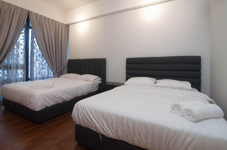 Bedroom 3, Anggun Residence 3BR 7 Pax KL View by Idealhub, Kuala Lumpur