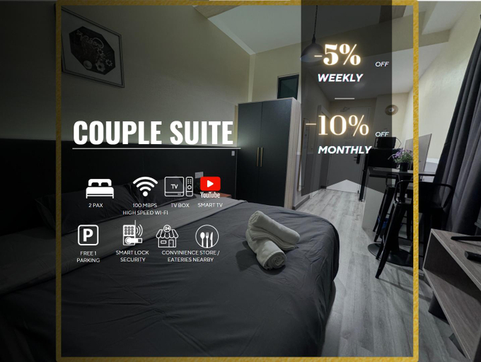 Bedroom 3, Cubic Botanical by ANCUBIC, Bangsar South KL, Kuala Lumpur