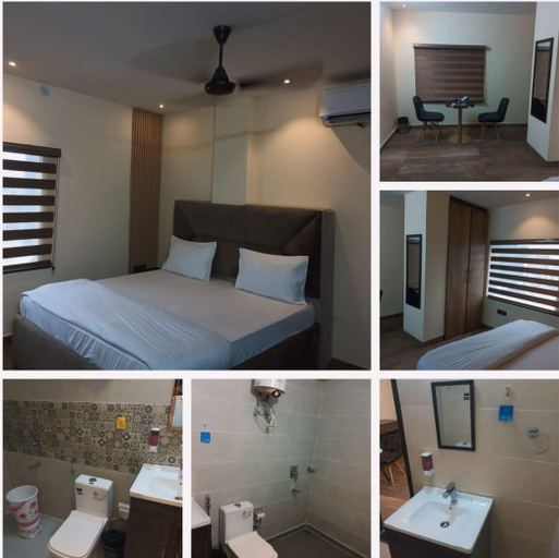 Bedroom 2, Hotel Kritika, Gautam Buddha Nagar