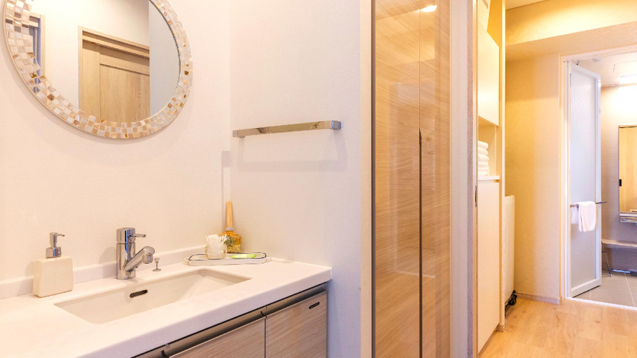 Bathroom 3, Rizo Zazen Hotel, Ginowan