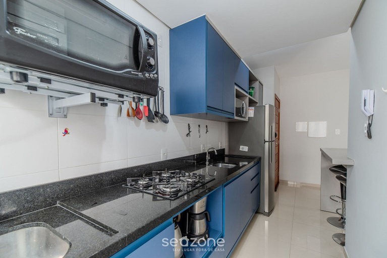 Private kitchen 5, Ap w/ BBQ 600 m From the Beach in Floripa Rli0101, Florianopolis