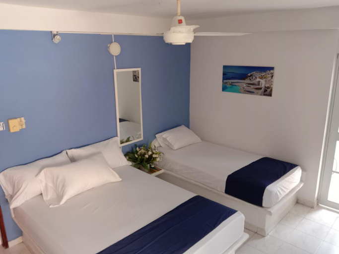 Bedroom 2, hospedaje luna azul, Santa Marta (Dist. Esp.)