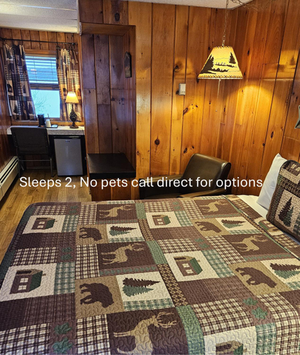 Bedroom 2, Lakeshore Motel Ice Lake, Iron