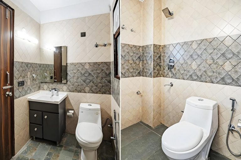 Bathroom, DM 45 near Huda City Centre, Gurgaon