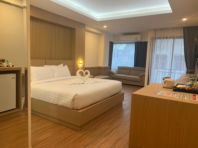Bedroom 2, The Square Hotel Nakhon Phanom, Muang Nakhon Phanom