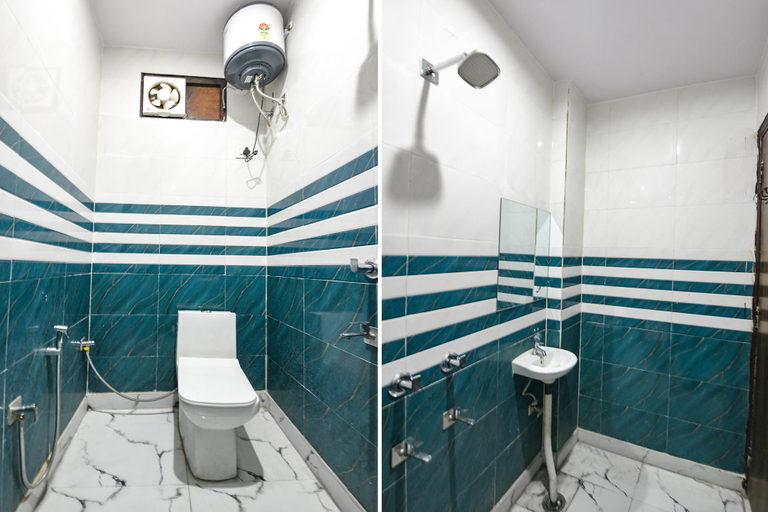 Bathroom 4, FabHotel ASP Royal Residency I - Janakpuri, Delhi