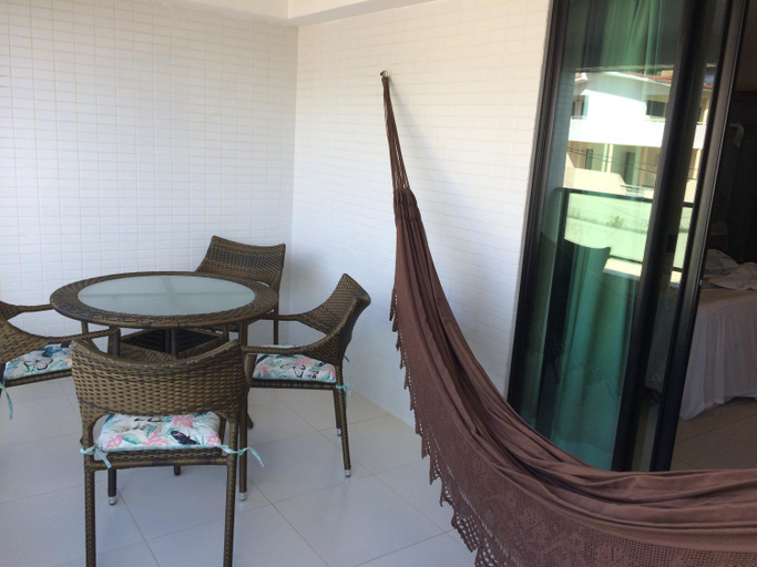 Balcony/terrace 5, Tabatinga Residence Apart, Conde