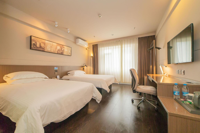 Bedroom 2, Jinjiang Inn Select Yangzhou Slender West Lake Dongguan Street, Yangzhou