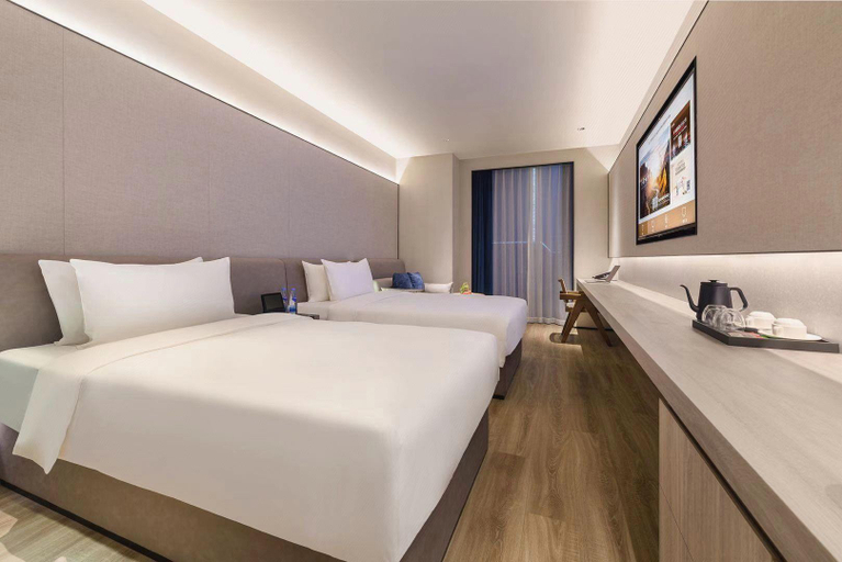 Bedroom 2, Crystal Orange Hotel Hangzhou Grand Canal Wanda Pl, Hangzhou