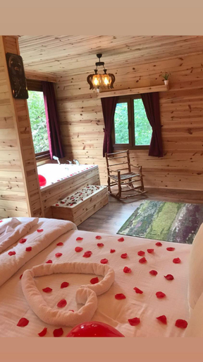 Bedroom, Melenkale apart suit jakuzi, Ardeşen