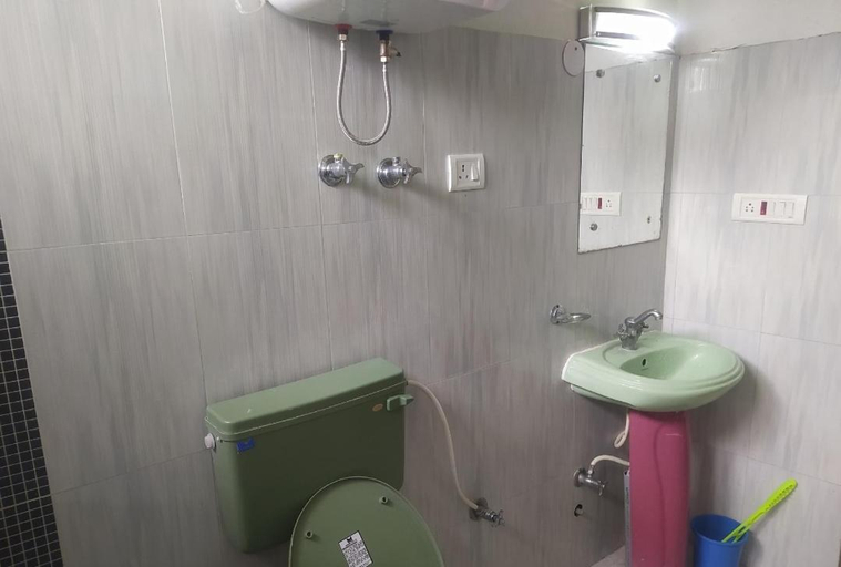 Bathroom 2, Dolma Guest House Ladakh by LexStays, Leh