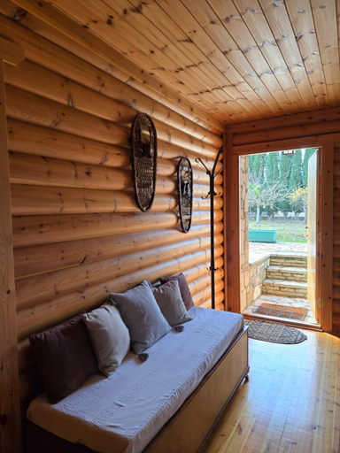 Bedroom, Chalet Stiga Kalavrita - Apartments, West Greece
