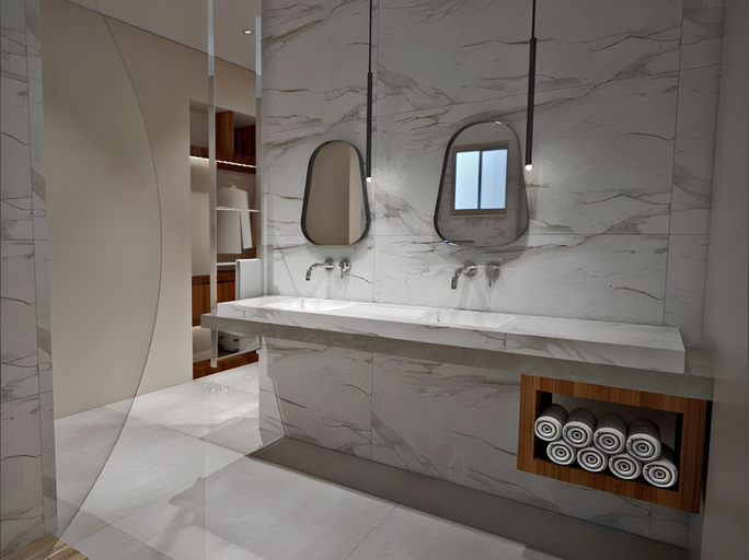 Bathroom 4, DOM Boutique Hotel, Crete