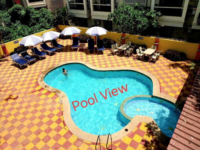 Pool, Hotel Krish Baga, North Goa