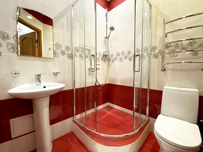 Bathroom 1, Olimpiya Mini-hotel, Sochi gorsovet
