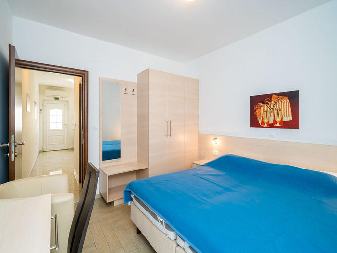 Bedroom 2, Villa Samba - Studio Apartment with Balcony and Sea View, Župa Dubrovačka