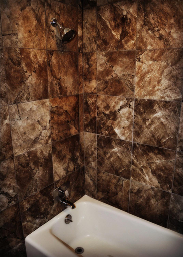 Bathroom, Town House Motel, Pennington