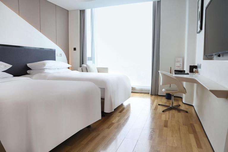 Bedroom, FlyZoo Hotel - Alibaba Future Hotel, Hangzhou