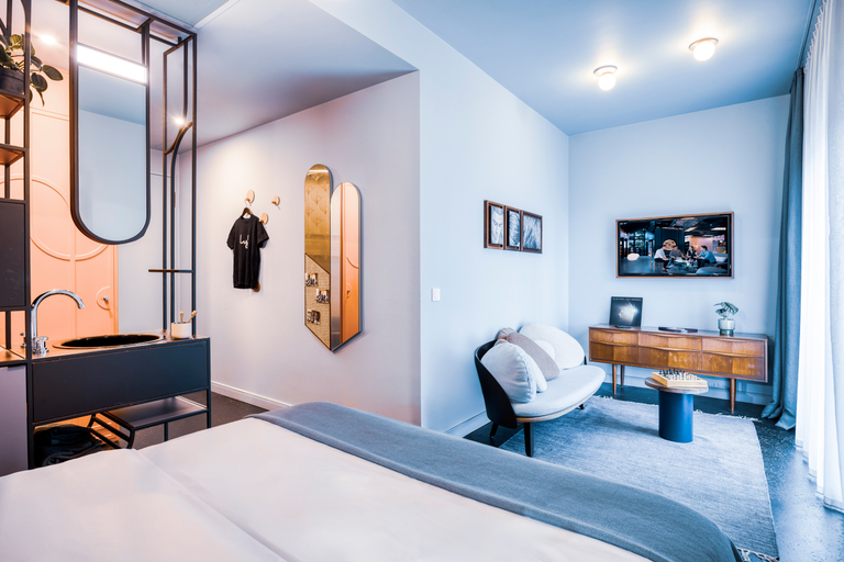 Bedroom 5, lyf East Frankfurt, Frankfurt am Main
