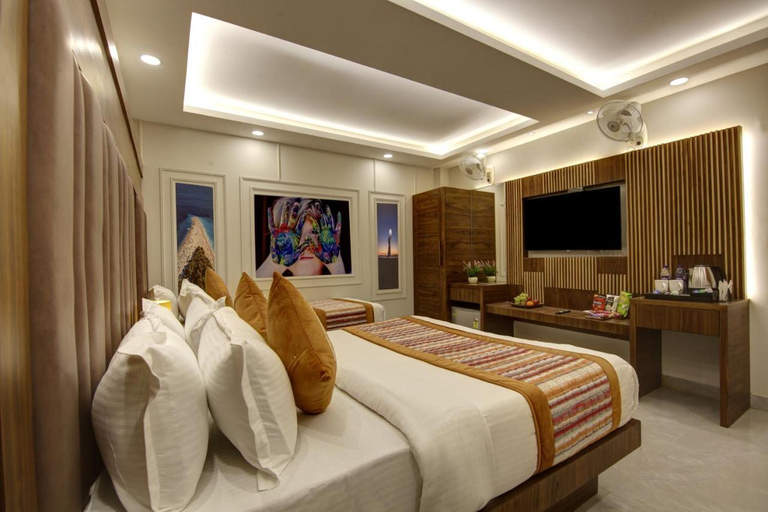 Bedroom 3, BLESS INN - 5 Mints from New Delhi Railway Station, Delhi