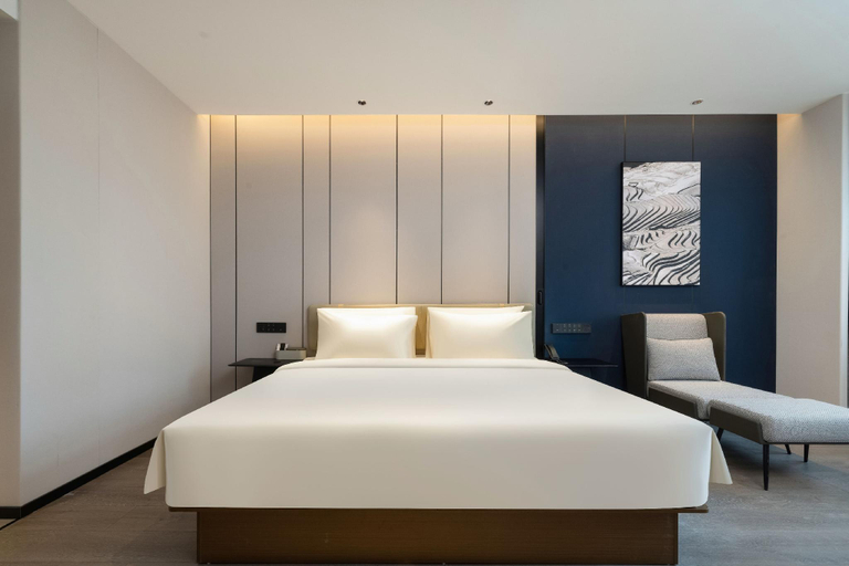 Bedroom 2, Atour Hotel Hangzhou Xintiandi Zhongda Intime, Hangzhou