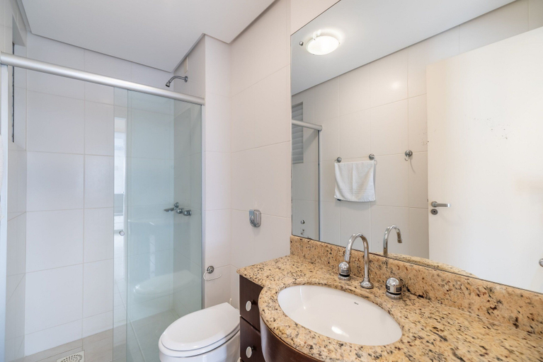 Bathroom 3, Beautiful Cozy Apartment Near Udesc Rfy0025, Florianopolis