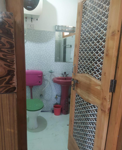 Bathroom 5, Dolma Guest House Ladakh by LexStays, Leh