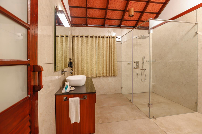 Bathroom 4, Vythiri Resort, Wayanad