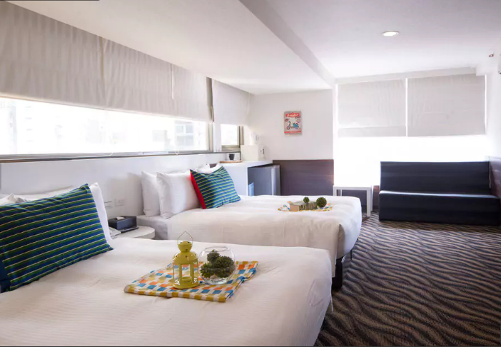 Bedroom 2, ECFA Hotel-Kunming, Taipei City