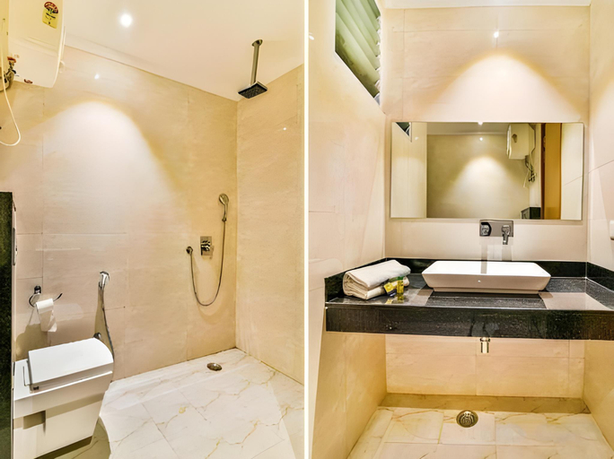 Bathroom 4, Hotel Pinky Villa - Heritage Boutique Suites, Delhi