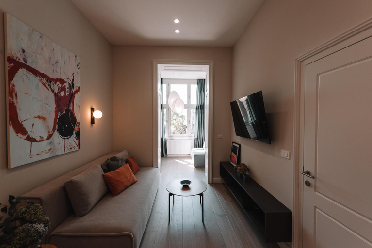 Shared lounge/TV area 4, Montevideo Boutique Apartments Central Zagreb, Zagreb