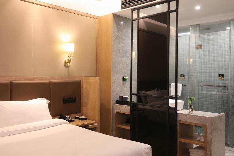 Bedroom 2, Hanting Premium Hotel Hangzhou Songcheng, Hangzhou