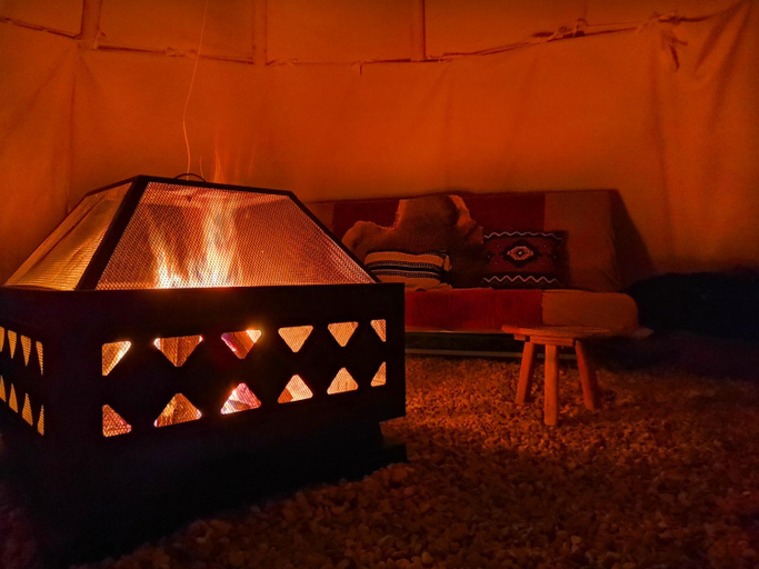 Bedroom 2, Teepee Camp Lounky, Litoměřice