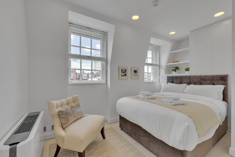 Bedroom 2, Marylebone Residences, London
