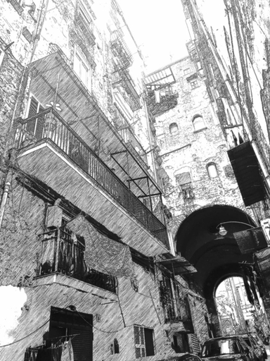 Others 4, L'arco e il vico, Napoli